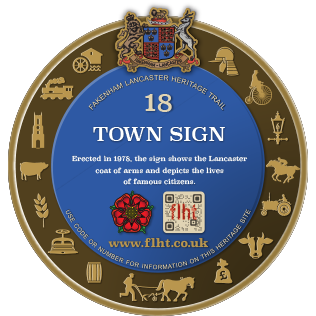 Town Sign Plaque