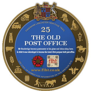 The Old Post Office Plaque
