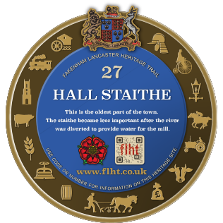 Hall Staithe Plaque