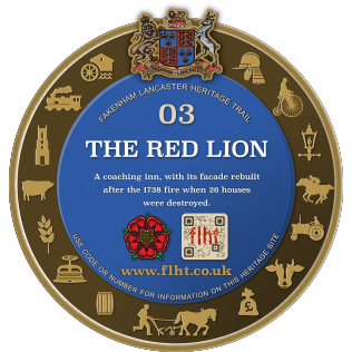 The Red Lion Plaque